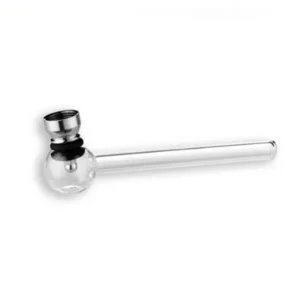 Glass Pipe Glass Pipe – 12cm (Clear)