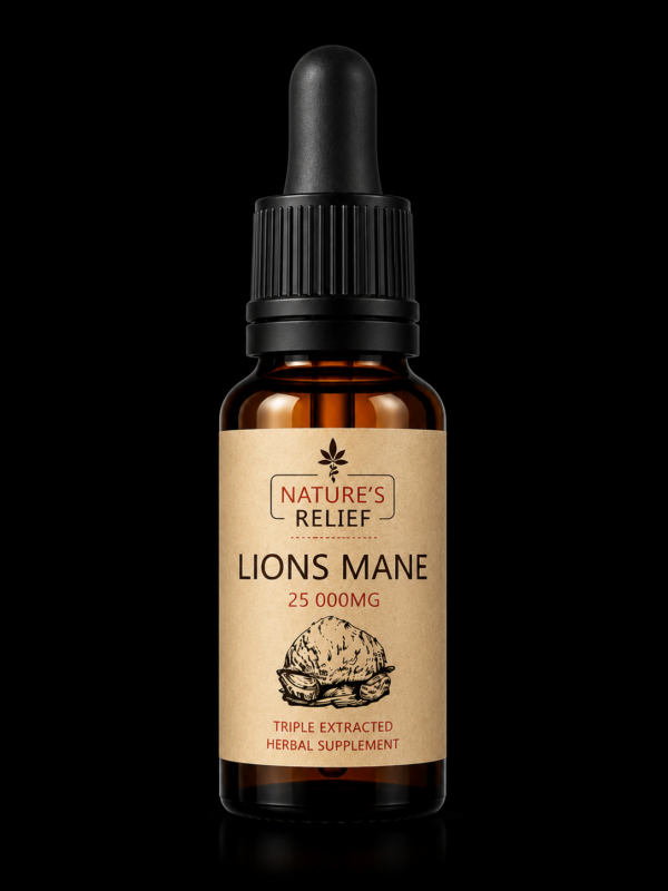 b040e357-7563-47e5-9a9d-afa36082926f Triple Extracted Medicinal Mushroom - Nature's Relief Lion's Mane
