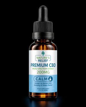cf55561f-a68b-4b7f-85a1-8be2aef35f2a Nature's Relief Premium CBD - Calm 200MG