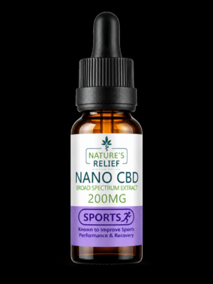 d128f86d-534c-44bb-a261-8ff2c18cbdf9 Nature's Relief Premium CBD - Sports 200MG