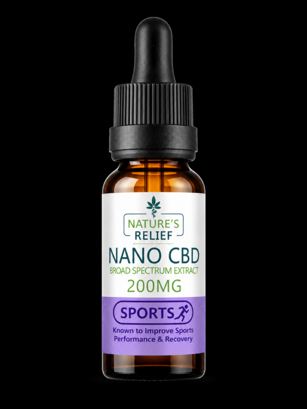 d128f86d-534c-44bb-a261-8ff2c18cbdf9 Nature's Relief Premium CBD - Sports 200MG